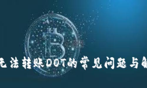 TP钱包无法转账DOT的常见问题与解决方案