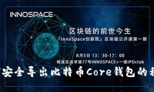 如何安全导出比特币Core钱包的私钥？