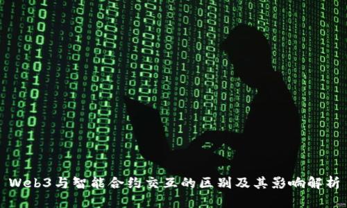 Web3与智能合约交互的区别及其影响解析